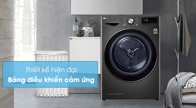 Máy sấy quần áo samsung 9Kg DVHP09B giải pháp sấy khô hiệu quả cho thời tiết ẩm ướt