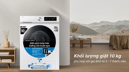 Có nên mua máy giặt Samsung inverter WW10DB7U34GWSV 10kg không?
