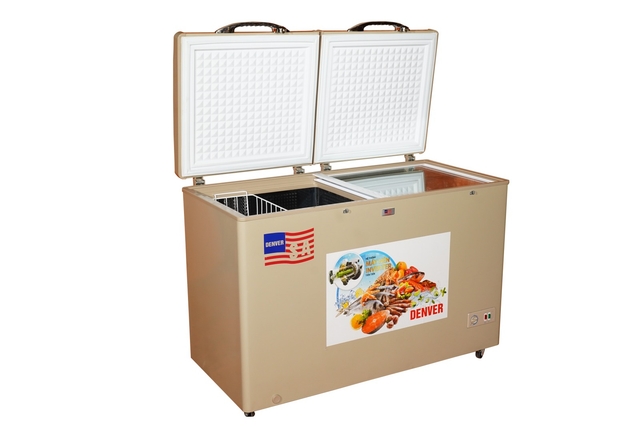 Tủ đông Denver Inverter 400 lít AS 588HDI giải pháp bảo quản thực phẩm hiện đại cho gia đình bạn