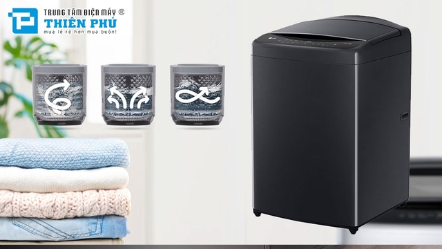 Máy giặt 12kg LG T2512VBTB và samsung WA12CG5886BV/SV-  Máy giặt 12kg nào đáng mua năm 2025?