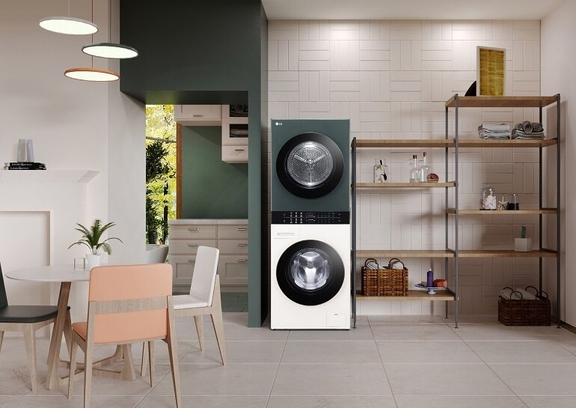 Tháp giặt sấy LG WT2116SHEG giải pháp giặt sấy tối ưu cho mọi gia đình