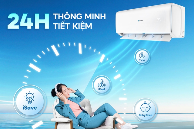Điều hòa Casper JC-09IU36, lựa chọn giá rẻ nhưng cực chất lượng cùng bảo hành đến 12 năm