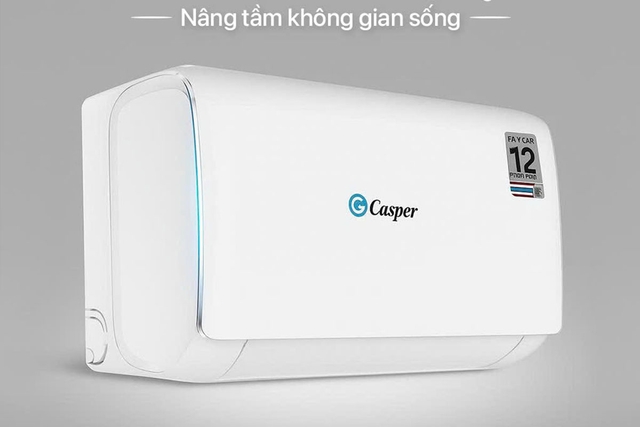 Chỉ 6 triệu có ngay điều hòa Casper JC-12IU36 mát nhanh, tiết kiệm điện và bền theo năm tháng
