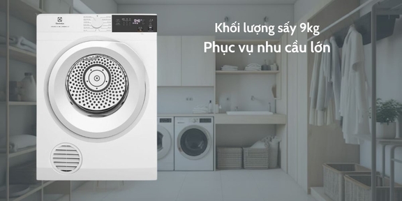 So sánh 2 mẫu máy sấy quần áo Electrolux model EDV904H3WC và EDS904H3WC có điểm gì giống, khác nhau không?