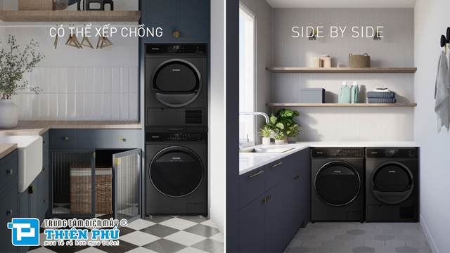 Giữa máy sấy quần áo bơm nhiệt LG DVHP50P và Panasonic NH-EH05JD1BV loại nào tốt?