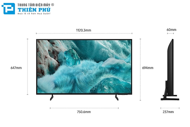 Smart Tivi Samsung QLED 55 Inch 4K Vision AI QA55Q7FAAKXXV