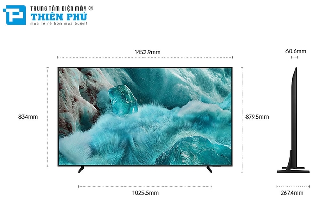 Smart Tivi Samsung QLED 65 Inch 4K Vision AI QA65Q7FAAKXXV