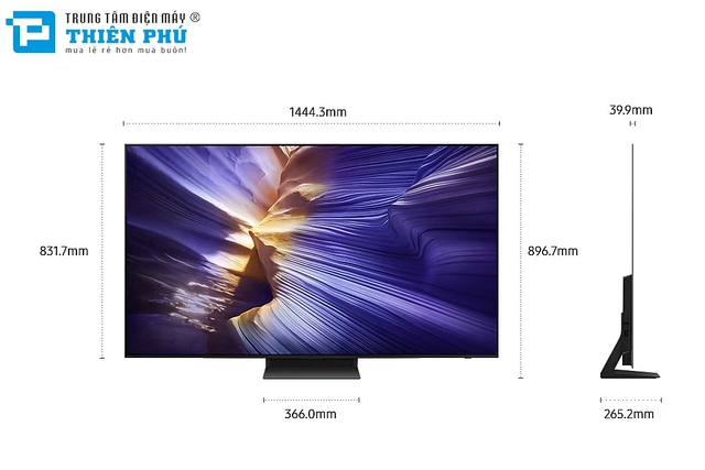 Smart Tivi Samsung OLED 65 Inch 4K Vision AI QA65S90FAEXXV
