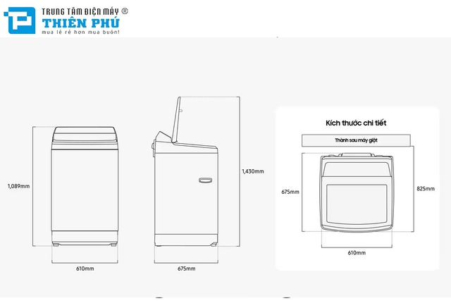 Máy Giặt Samsung Inverter 15Kg WA80F15S5CSV