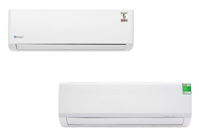 So sánh điều hòa Casper SC-18FB36A và Midea MSAFII-18CRN8 trong tầm giá 8 triệu
