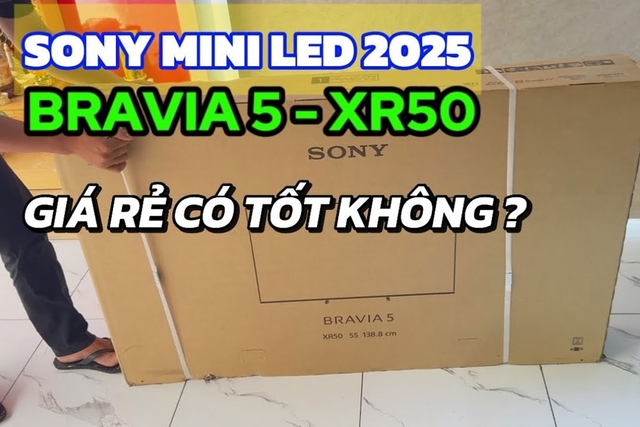 Đánh giá Google Tivi Sony 55 inch K-55XR50 có đáng mua trong tầm giá 25 triệu?