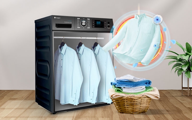 Casper 8Kg TD-80CGB &#8211; Máy sấy quần áo 8kg chuẩn Châu Âu, khô nhanh – tiết kiệm – êm ái!