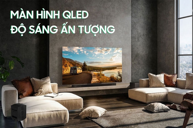 Top 3 tivi Samsung QLED từ 55 đến 75 inch đáng đầu tư cho phòng khách hiện đại