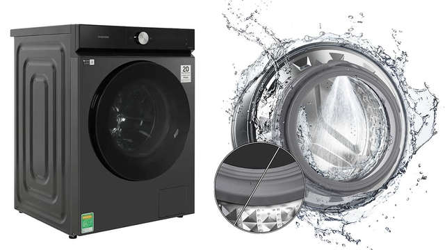 Lý do nên mua máy giặt Samsung WW14BB944DGBSV 14kg cho gia đình đông người