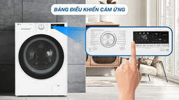 Máy giặt LG inverter 10Kg FV1410S4W1 – Thiết kế đẹp, vận hành êm, kết nối từ xa dễ dàng
