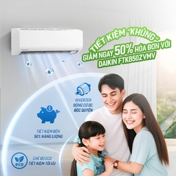 Đánh giá hiệu quả tiết kiệm điện điều hòa Daikin 12000 FTKB35ZVMV