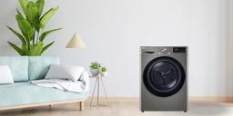 Máy sấy quần áo LG bơm nhiệt DVHP50P giải phóng sức lao động cho cả gia đình