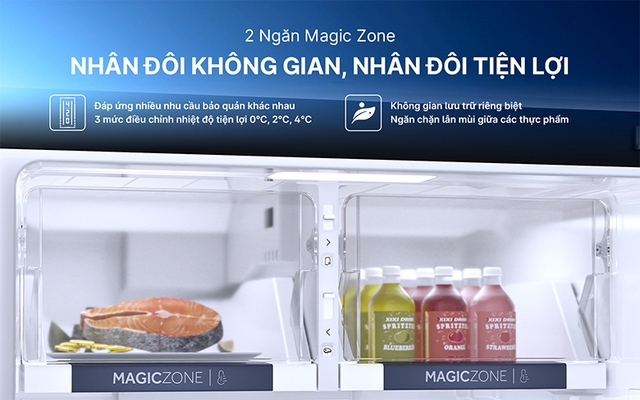 Tủ lạnh Aqua inverter AQR-TA518FA(SL) lựa chọn hoàn hảo cho gia đình hiện đại
