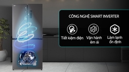 6 công nghệ hiện đại trong tủ lạnh LG 4 cánh GR-B50BL bạn cần biết