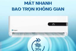 Có nên dùng điều hòa Casper 9000btu GC-09IB36, điều hòa giá rẻ chỉ 5 triệu