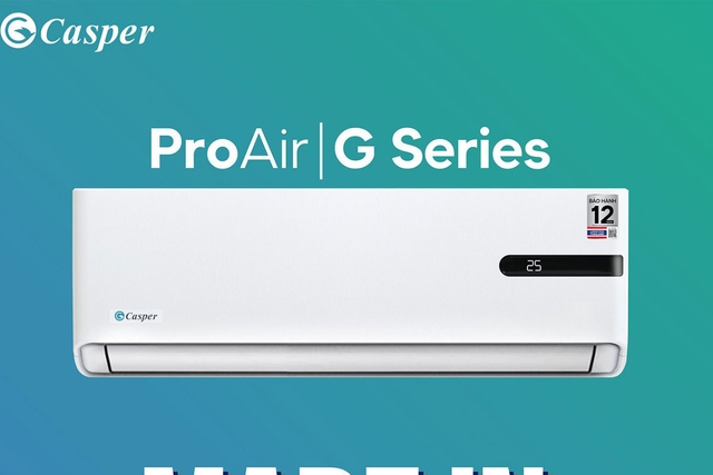 Điều hòa Casper inverter GC-12IB36, chẳng cần nhiều tiền vẫn có điều hòa chất lượng