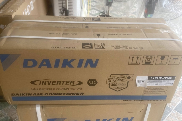 Đánh giá điều hòa Daikin 12000btu FTKF35ZVMV, làm mát và lọc không khí rất tốt
