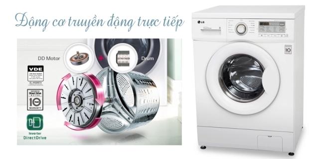 Những điểm cải tiến mới nhất trên máy giặt LG 9kg cửa ngang FB1209S5W thu hút người dùng