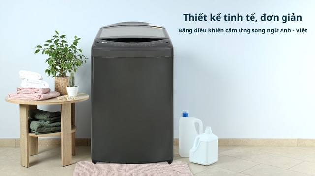 Lựa chọn máy giặt LG 19kg chất lượng cao: Máy giặt LG lồng đứng 19kg TV2519DV7B và TV2519SV7J