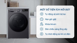 5 công nghệ hiện đại dẫn tới thành công của máy sấy quần áo LG DVHP50M