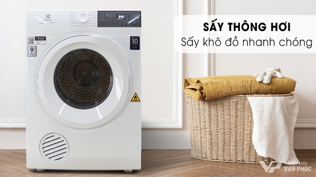 Máy sấy quần áo Electrolux 9Kg EDS904H3WC ghi điểm trong mắt người tiêu dùng