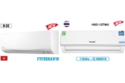 So sánh điều hòa Daikin FTF35XAV1V và Fuinki HSC12TMU, nên chọn mẫu nào?