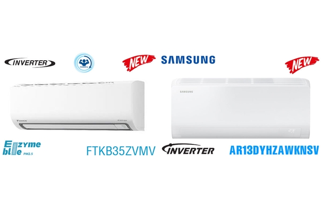 So sánh giữa điều hòa Daikin FTKB35ZVMV và Samsung AR13DYHZAWKNSV