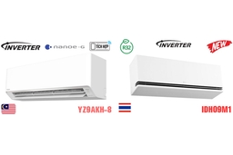 So sánh điều hòa Panasonic CS-YZ9AKH-8 và LG IDH09M1, nên mua điều hòa 2 chiều nào?