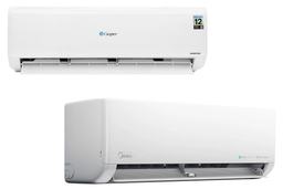 So sánh điều hòa Casper TC-18IS36 và Midea MSCE-19CRFN8, nên mua điều hòa inverter nào?