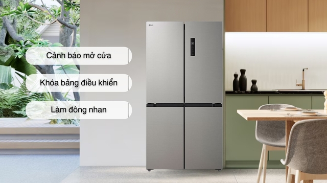 5 tính năng nổi bật khiến tủ lạnh LG LFB47SVM thu hút người dùng