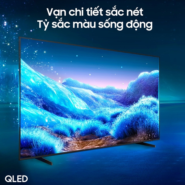 Review smart tivi Samsung QLED 75 inch 4K vision AI QA75Q8FAAKXXV