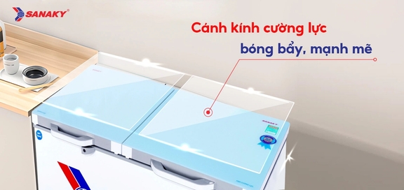 Đánh giá chi tiết tủ đông Sanaky 2 ngăn VH-2899W2KD có gì đặc biệt?
