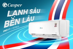 Review chi tiết điều hòa Casper 18000 1 chiều inverter JC-18IU36 giá 9tr550