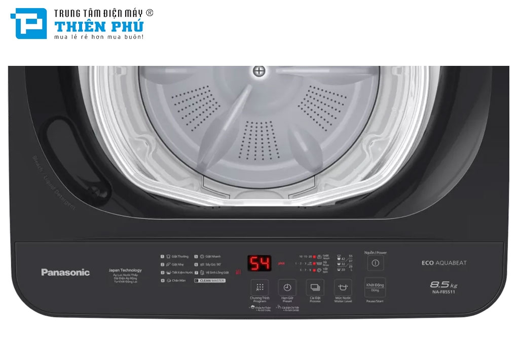 Máy Giặt Panasonic 8.5Kg Lồng Đứng NA-F85S11BRV