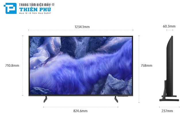 Smart Tivi Samsung QLED 55 Inch 4K Vision AI QA55QEF1AKXXV