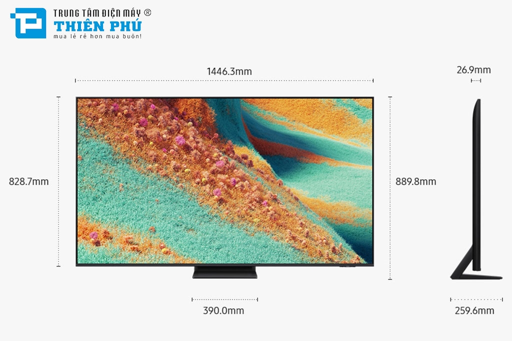 Smart Tivi Samsung NEO QLED 65 Inch 4K Vision AI QA65QN3EFAKXXV