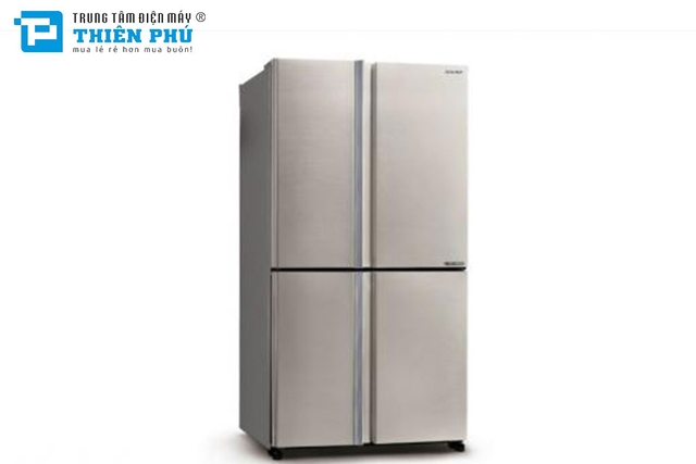 Tủ Lạnh Sharp Inverter 4 Cánh 525 Lít SJ-FX610V-SL