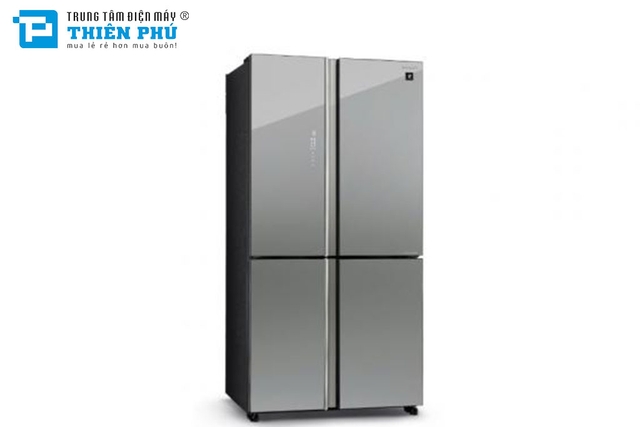 Tủ Lạnh Sharp Inverter 4 Cánh 572 Lít SJ-FXP650VG-SL