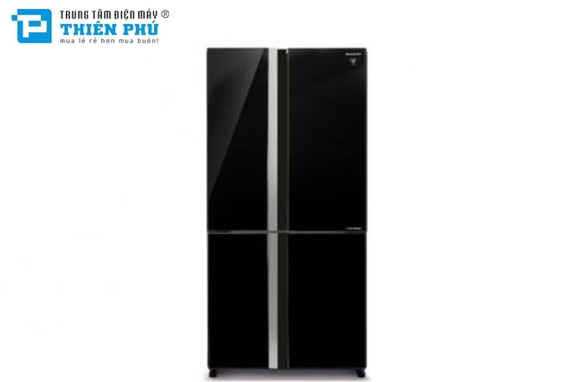 Tủ Lạnh Sharp Inverter 4 Cánh 611 Lít SJ-FXPI700VG-BK
