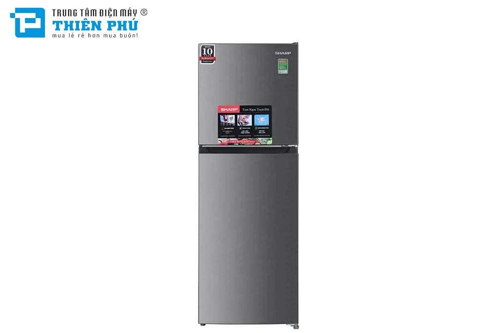 Tủ Lạnh Sharp Inverter 2 Cánh 247 Lít SJ-X270V-SL