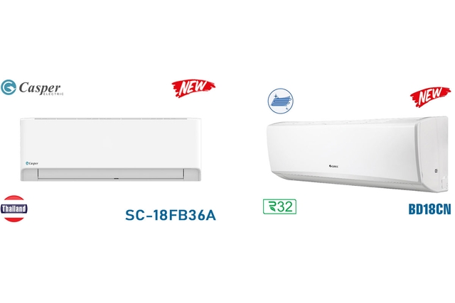 So sánh điều hòa Casper SC-18FB36A và Gree BD18CN có gì khác biệt, nên mua loại nào?