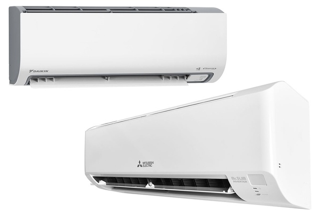 So sánh điều hòa Daikin FTKF25ZVMV và Mitsubishi MSY-JY25VF có gì khác biệt?