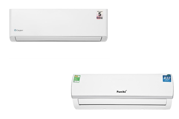 So sánh điều hòa Casper SC-09FB36A và Funiki HSC09TMU, nên mua điều hòa giá rẻ nào?