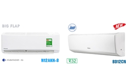 So sánh điều hòa Panasonic CS-N12AKH-8 và Gree BD12CN, nên mua máy nào tốt hơn?