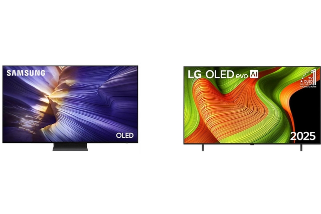 So sánh tivi Samsung QA65S90F và tivi LG OLED65B5PSA, tivi OLED nào đáng mua hơn?